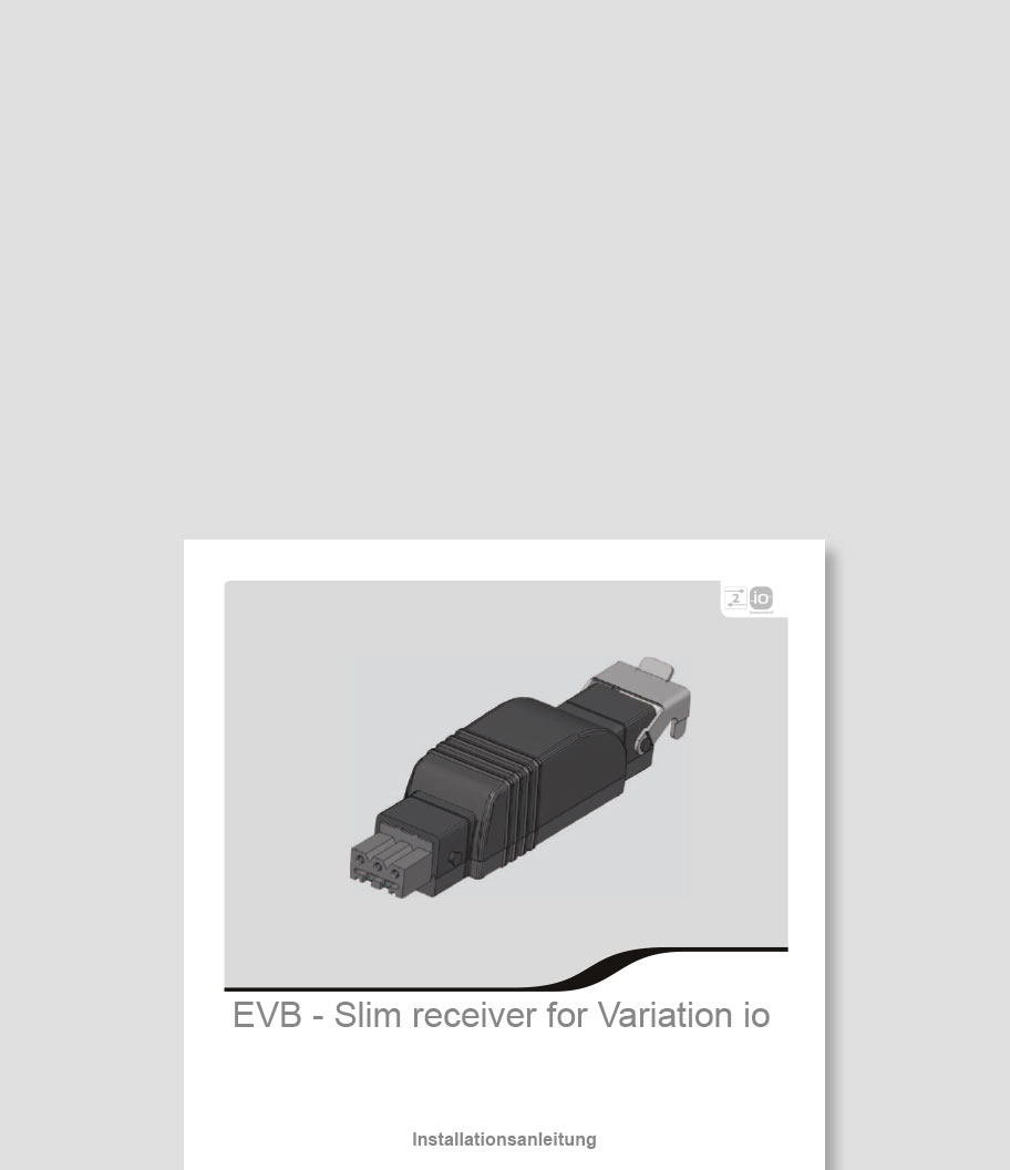 newo Anleitung Somfy EVB Slim Reciver Variation io